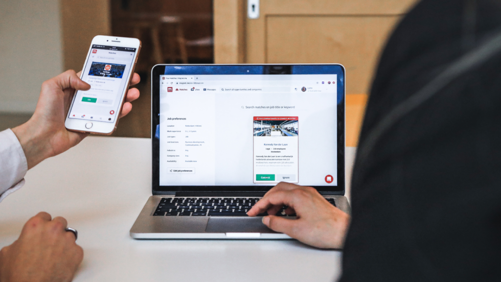landing page